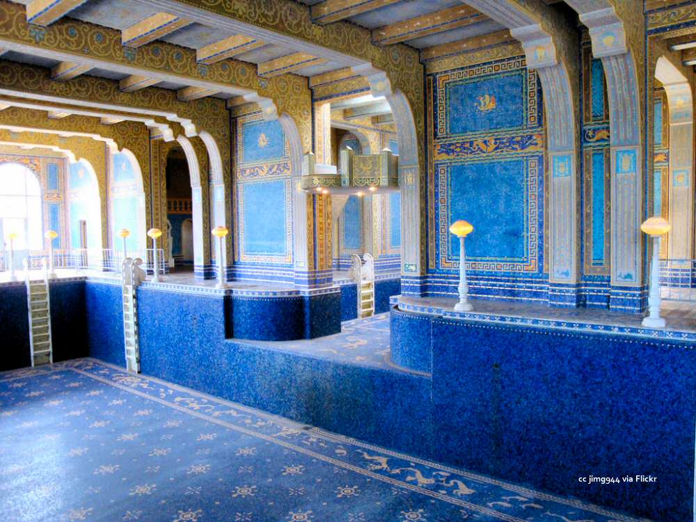 Indoor Roman Pool without water Indoor Roman Pool without water