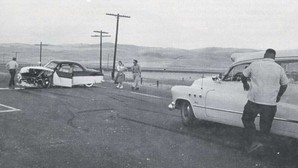 The James Dean Memorial In Cholame