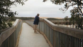 Causeway over Oso Flaco Lake