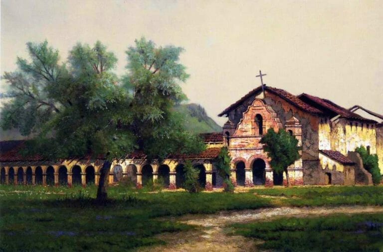 Mission San Antonio timeline – A gallery of old photos and paintings