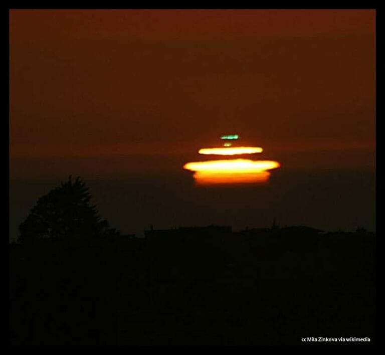 The Green flash at sunset – it DOES exist