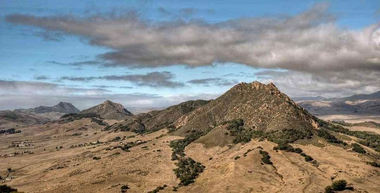 The Nine Sisters and Morro Rock – Volcanic plugs – Morro Bay to San Luis Obispo