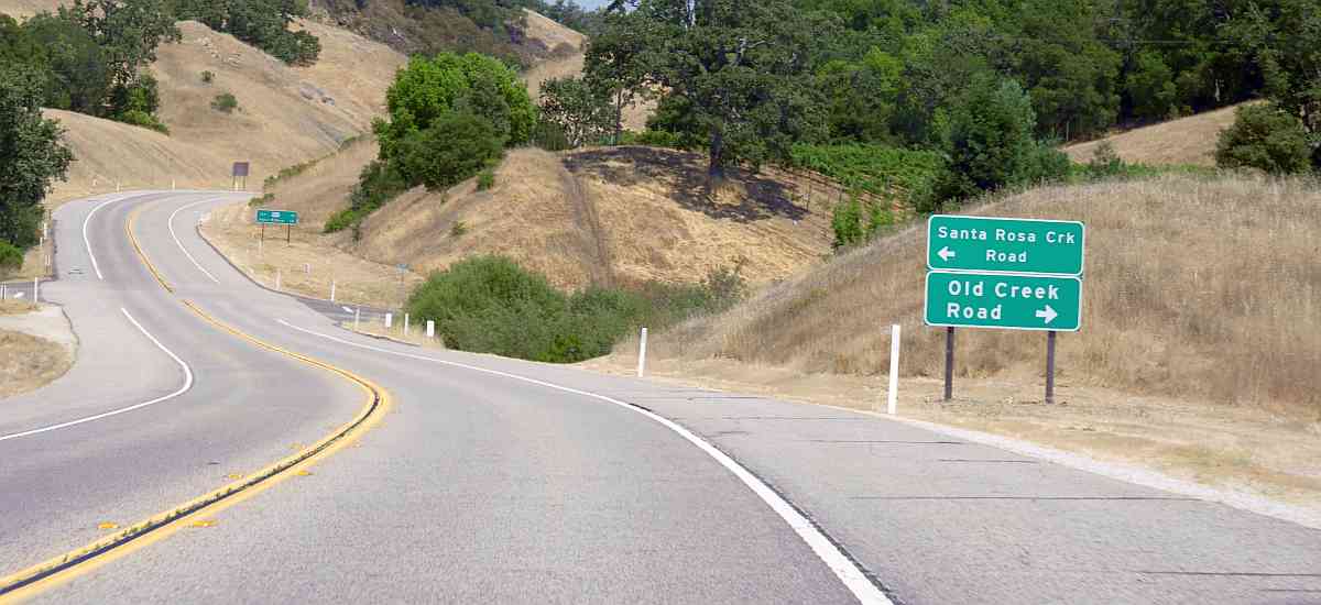 Highway 46, California