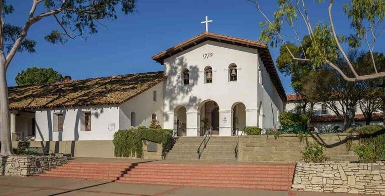 The Mission San Luis Obispo de Tolosa – in the heart of the city