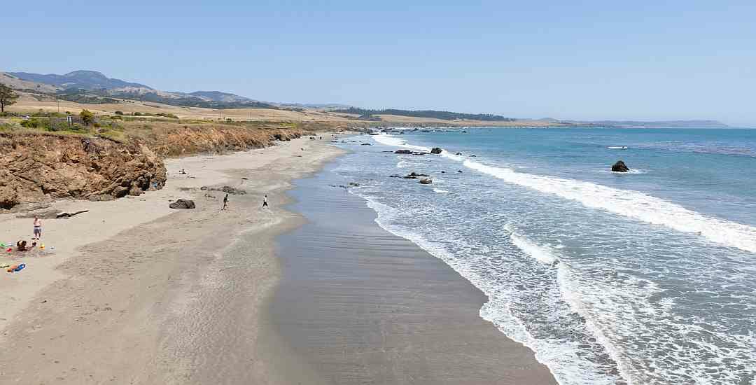 Beach at San Simeon