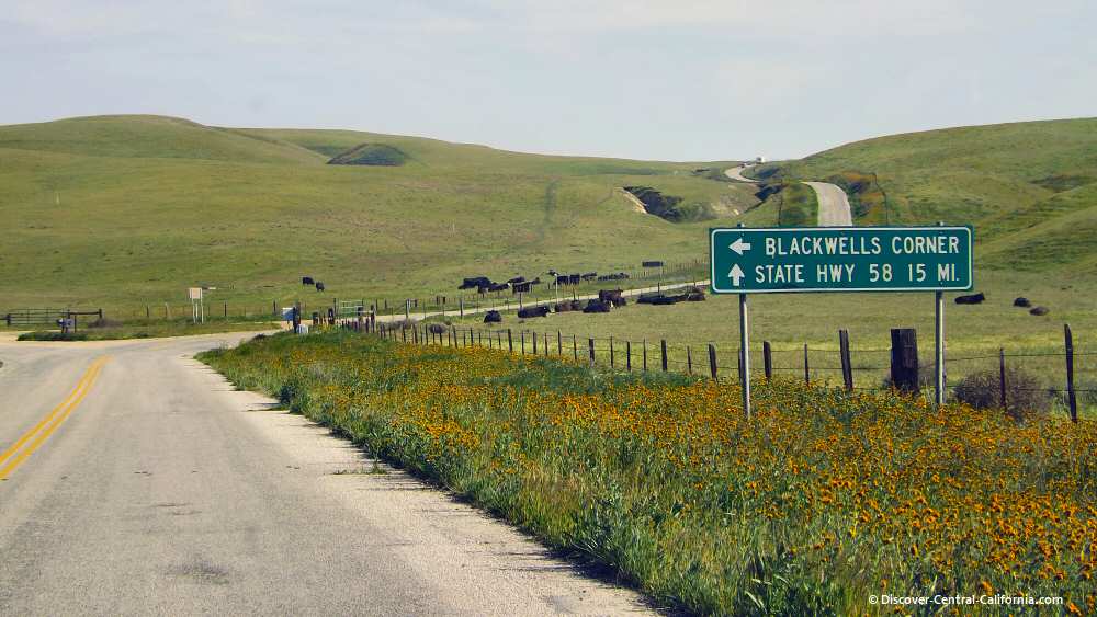 Junction with Bitterwater VALLEY Road