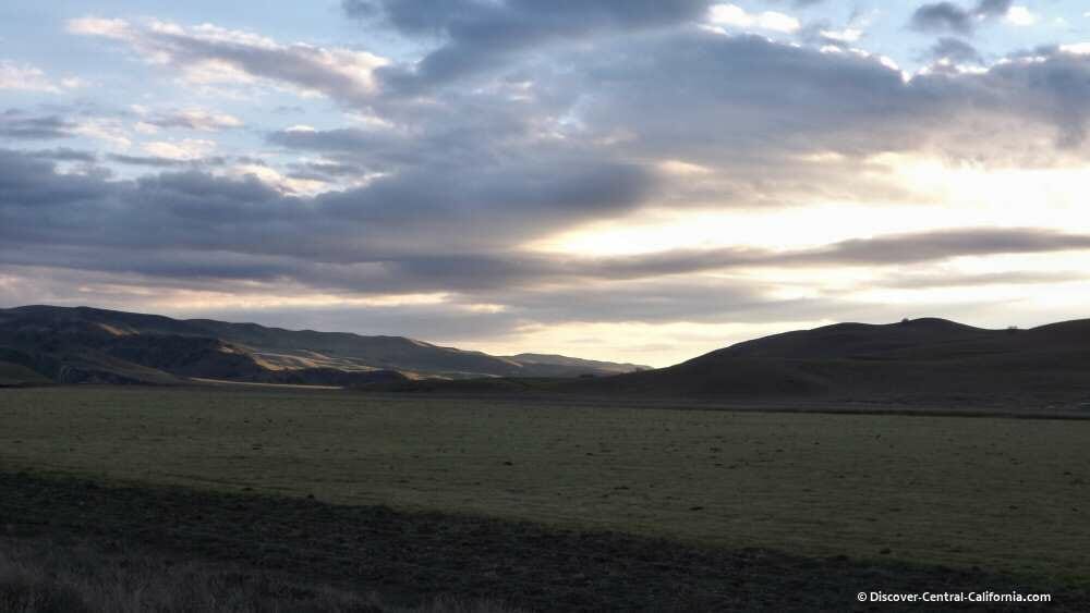 Sunset over the Cholame Valley