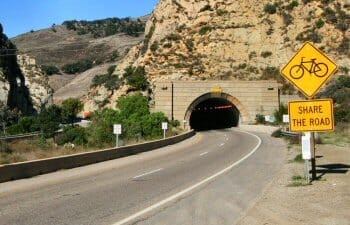 The Gaviota tunnel on Highway 101