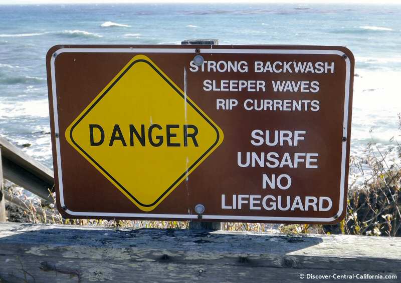 Unsafe surf conditions