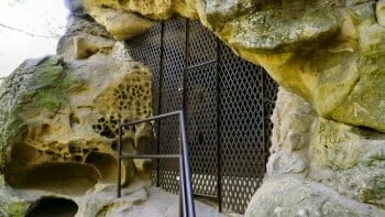 Grate over the Painted Cave